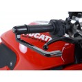 R&G Racing Pure Carbon Fibre Brake Lever Guard for Ducati Monster 1200S/1200R '17-'22, Supersport (S) '17-'22, Streetfighter V2 '22 and KTM 690 SMC-R '19-'22
